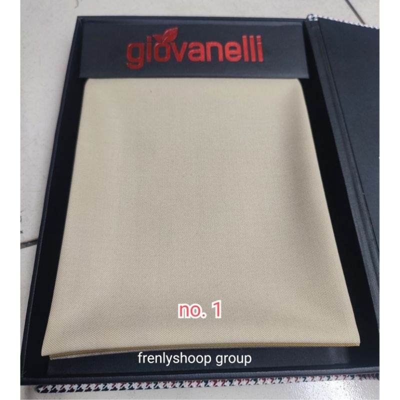 Kain Bahan Celana pria Formal pure wool Giovanelli super 150's / Bahan kain Celana wool (hrg PerCela