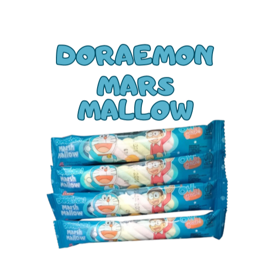 

Marsh Mallow Kepang Doraemon 1 Pack isi 20 pcs