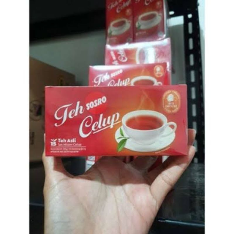 

Sosro teh celup 15's