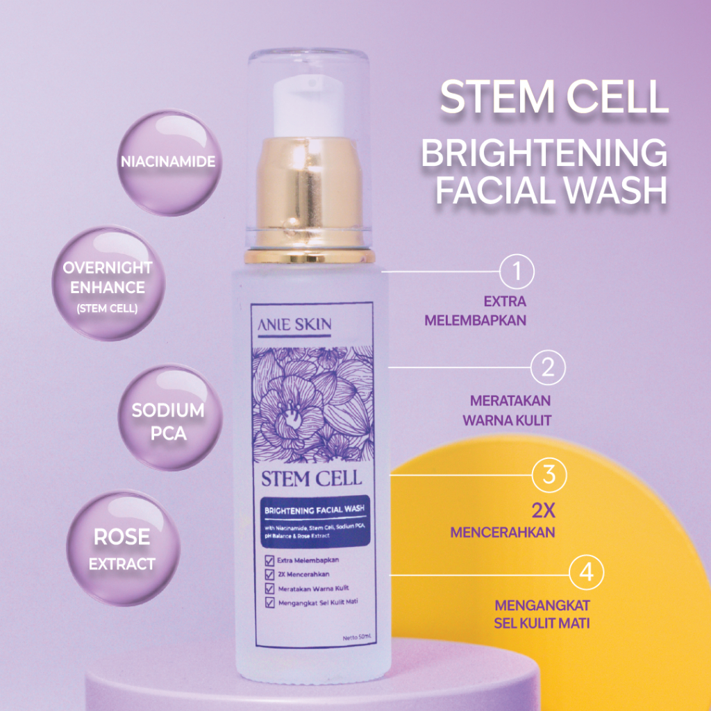 ANIESKIN STEMCELL facial wash facial wash gentle