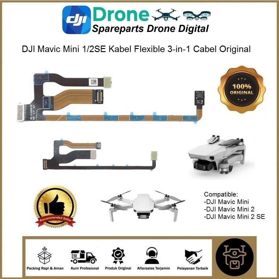 DJI Mavic Mini 2 Kabel Flexibel Gimbal Original for Mini 2SE/Mavic Mini Cable Flexible 3-in-1 New