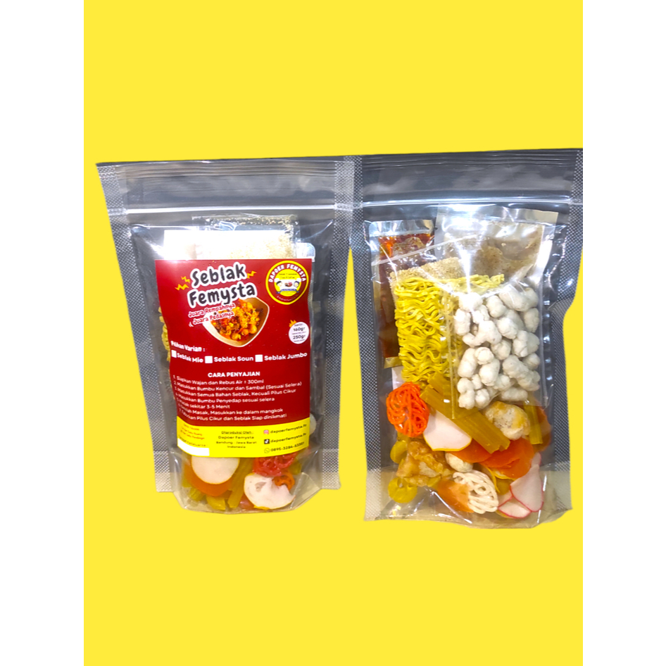 

SEBLAK FEMYSTA MIE | SEBLAK INSTAN BANDUNG | DAPOER FEMYSTA
