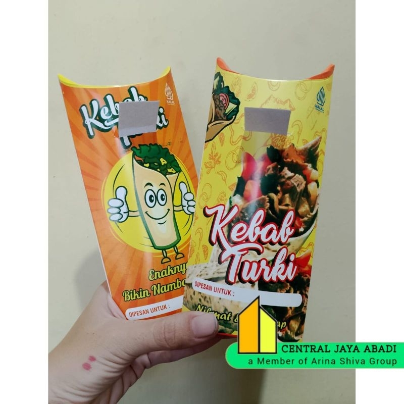 

100 LEMBAR KEMASAN KEBAB MINI IVORI PUTIH UKURAN 21 × 9.5 CM HIGH QUALITY PRODUK TERBARU | KERTAS KEBAB TARIKAN MINI KEKINIAN | DUS KEBAB MINI VIRAL TIKTOK | BOX KEBAB MINI MURAH | TOKO KEBAB OFFICIAL | CENTRAL JAYA ABADI 03