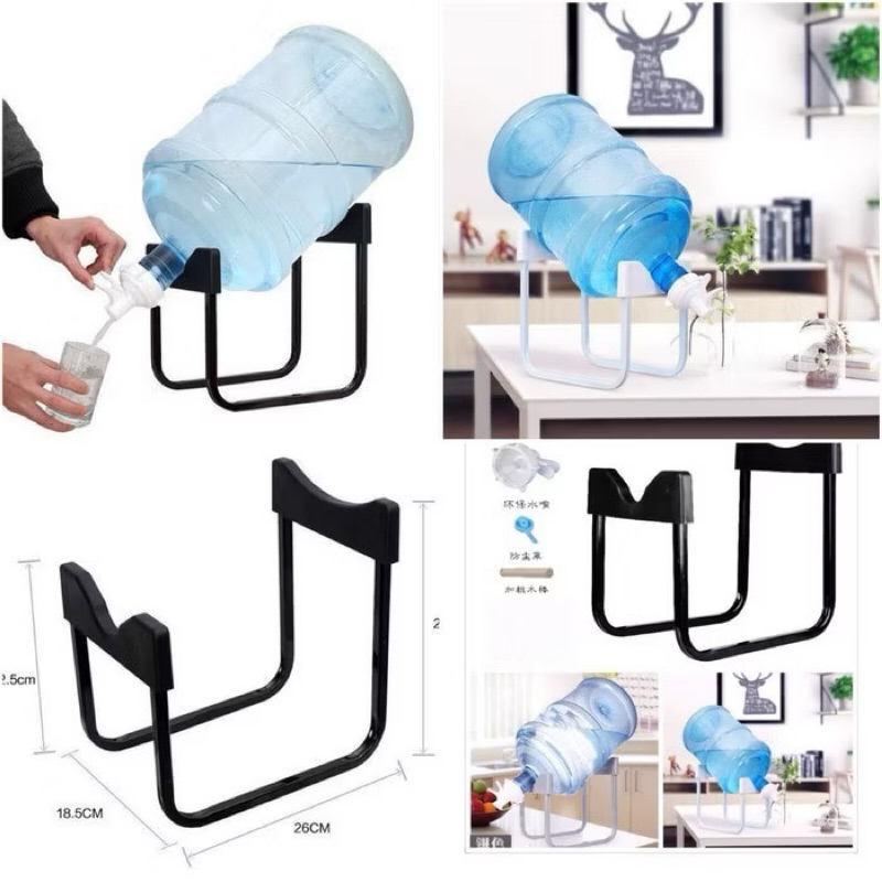 [BESI+KRAN] RAK TEMPAT GALON AIR FREE KRAN DUDUKAN GALON MEJA BAHAN BESI INCLUDE DENGAN KRAN Dispens