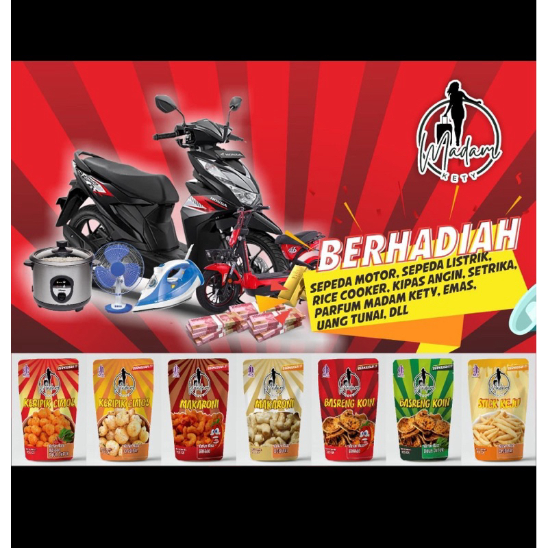 

kripik berhadiah