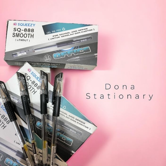 

PRODUK TERBARU 1 Pack Pulpen gel SQUEEZY 1lusin Pulpen Gel Squeezy Pulpen Gel Mata Jarum Pulpen Gel murah