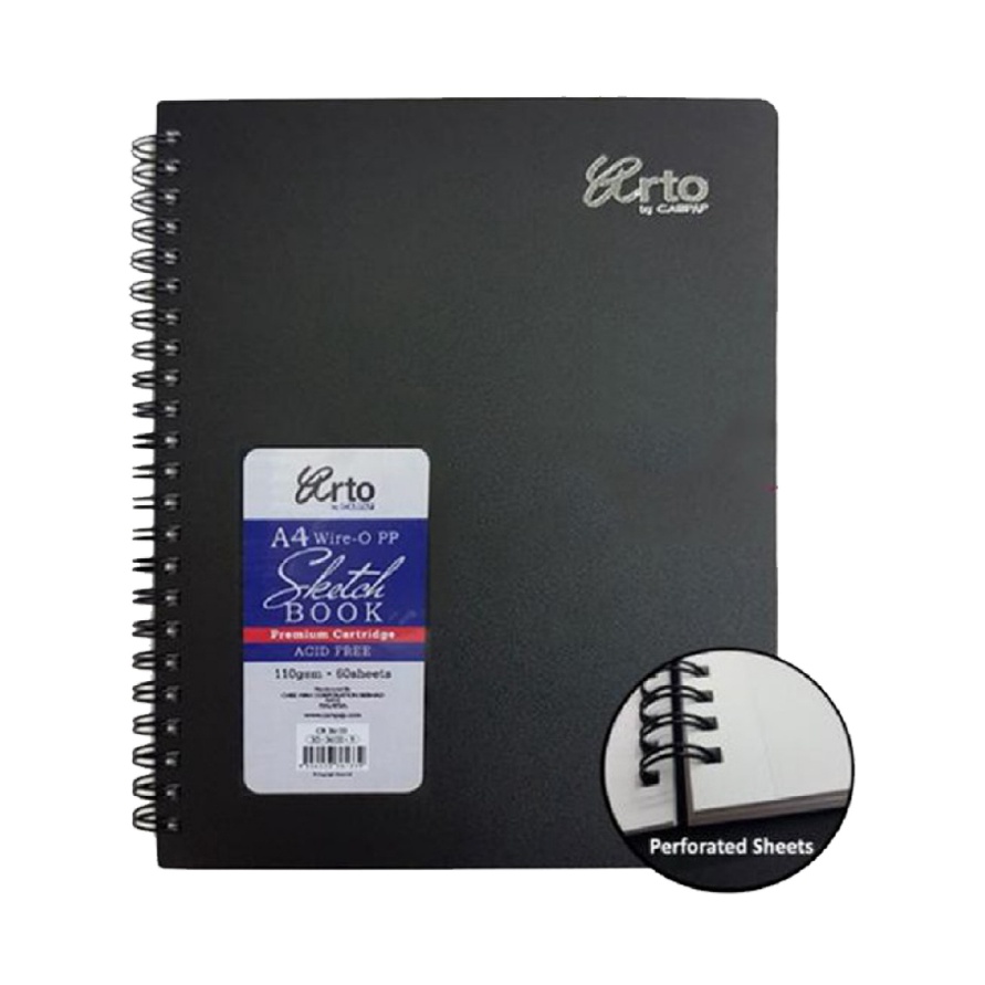 

CUCIGUDANG Arto A4 Wire Bound Hard Back Sketchbook