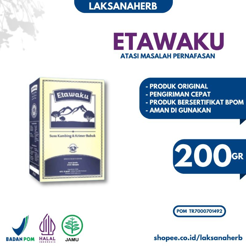 

Etawaku Platinum Susu Kambing Etawa Asli Solusi Atasi Masalah Pernafasan Terbaik