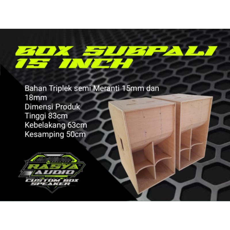 BOX SUBPALI 15 INCH | BOX SUBPALI