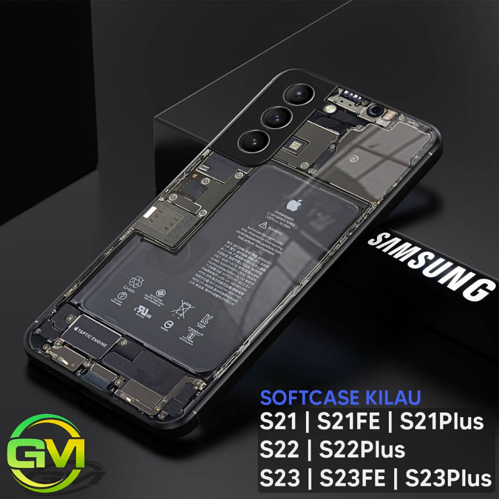 [GM47] Softcase Kaca Samsung S21 | S22 | S23 | S21FE | S23FE | S21Plus | S22Plus | S23Plus | Plus Fe