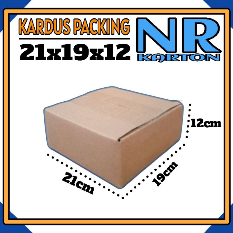 

kardus packing UK 21x19x12 kardus kecil kardus besar