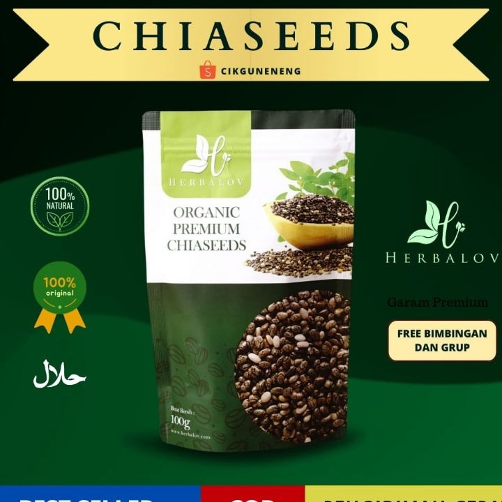 

TREND PRODUCT CHIASEED ORGANIK PREMIUM BY HERBALOV
