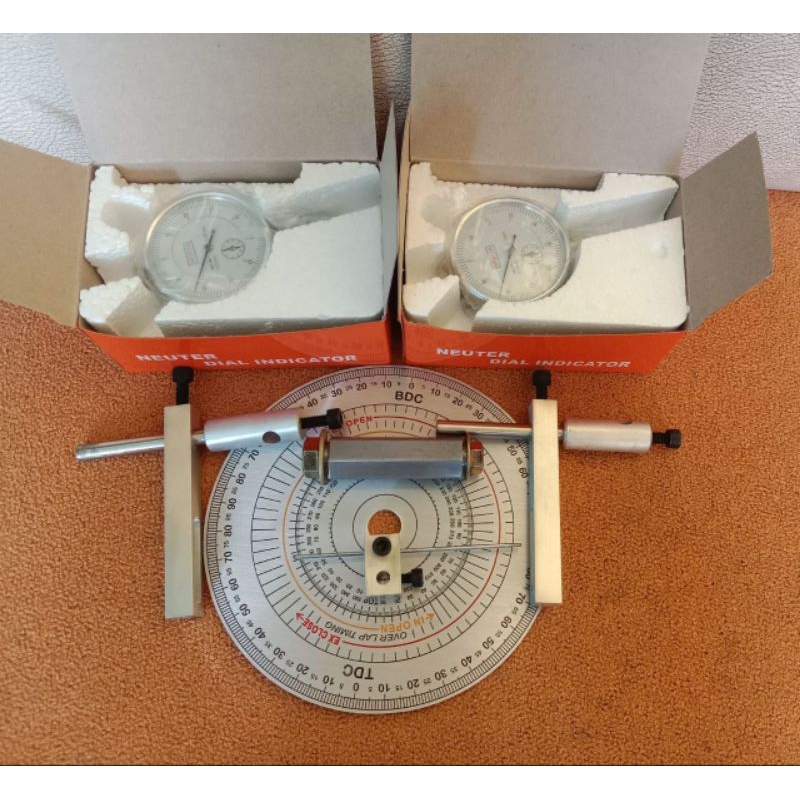 

Dial indikator set busur derajat