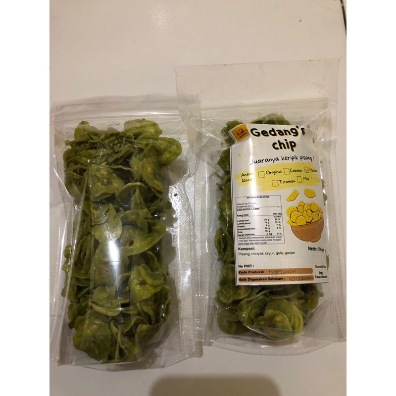 

Gedang’s Chip Matcha