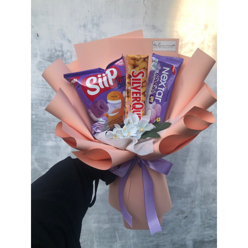 

Buket silverqueen/ buket snack/buket banjarmasin