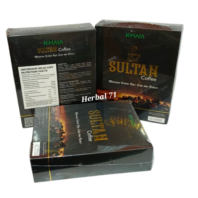 

KHAIA SULTAN COFFEE 10sachet