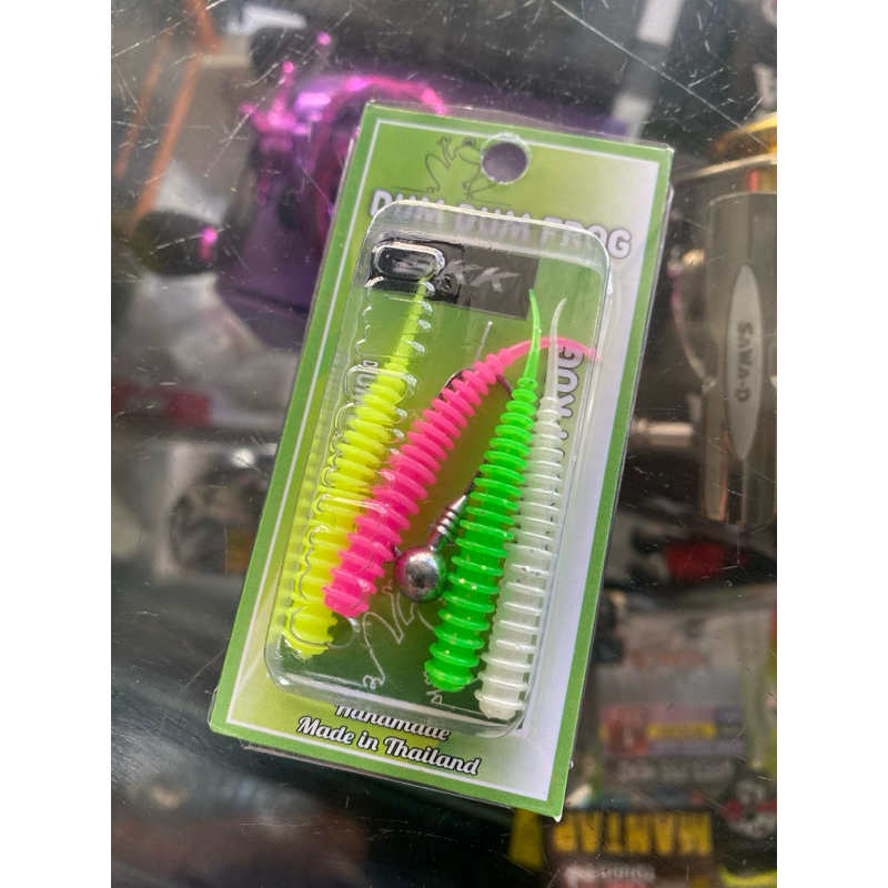 DUM DUM FROG SOFTBAIT 6CM GID (Glow In The Dark)