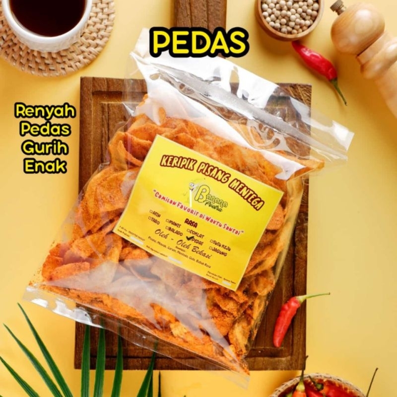 

250gr Keripik Pisang Pedas