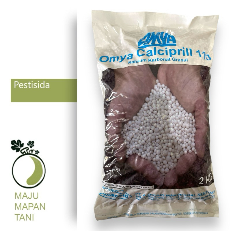 Pupuk Kalsium Nitrat Murah Omya Calciprill 110 kemasan 2 Kg