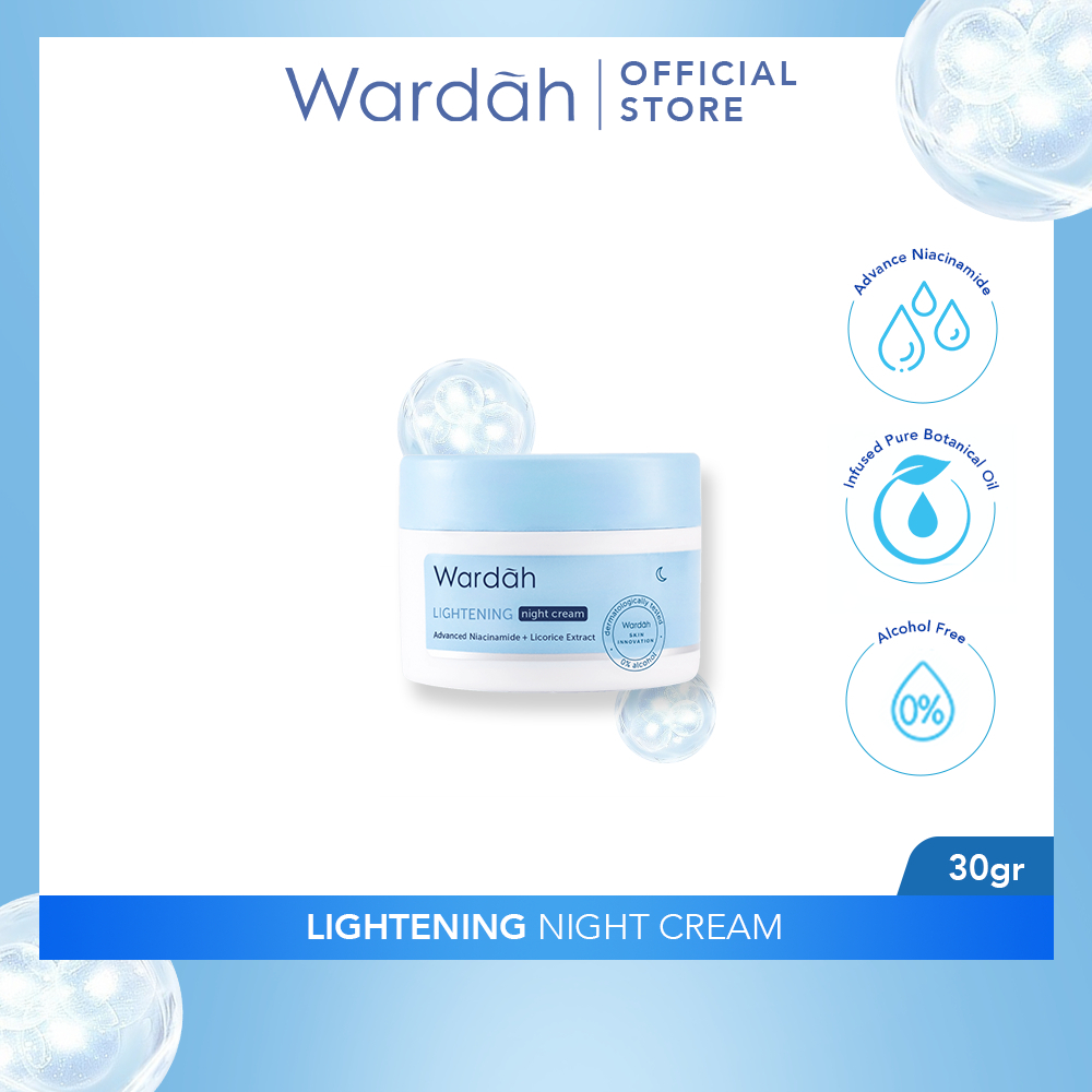 Wardah Lightening Krim Malam