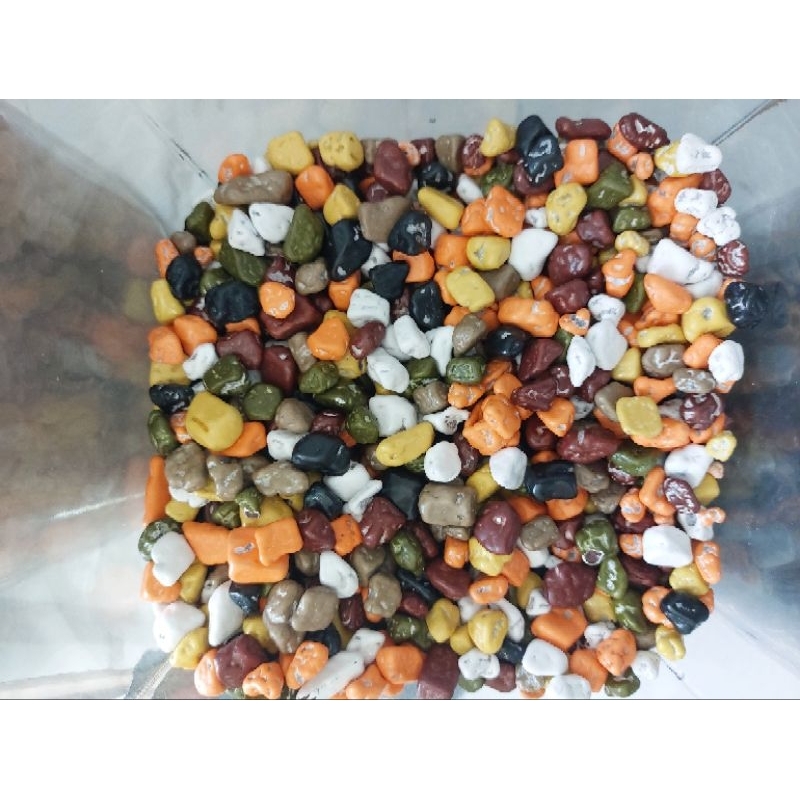 

Coklat Batu/kerikil