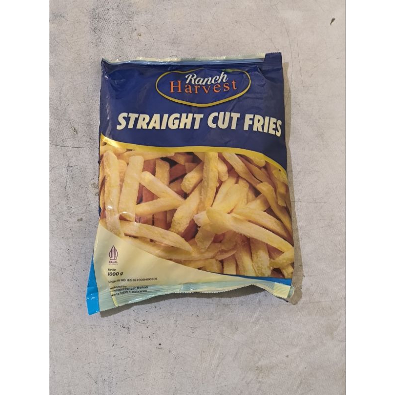 

Ranch Harvest Straight Cut 1 kg Premium Kentang Goreng/French Fries