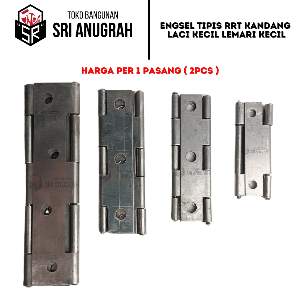 Engsel RRT HINGES Engsel Pintu/Jendela Tipis