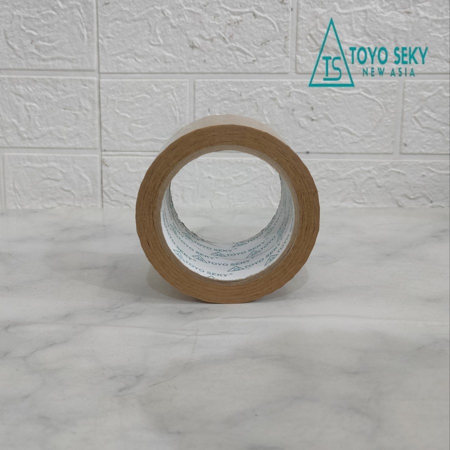 

Lakban Coklat 75 mm x 90 yard (Satuan / Per Pcs) lakban coklat 75mm x 90 yard coklat 3 inch TOYO SEKY