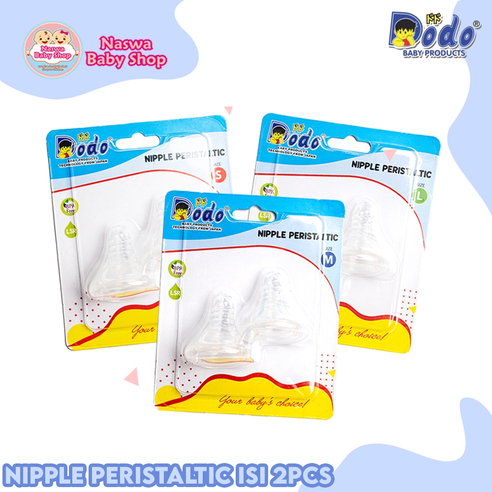 Dodo Nipple Peristaltic Isi 2pcs