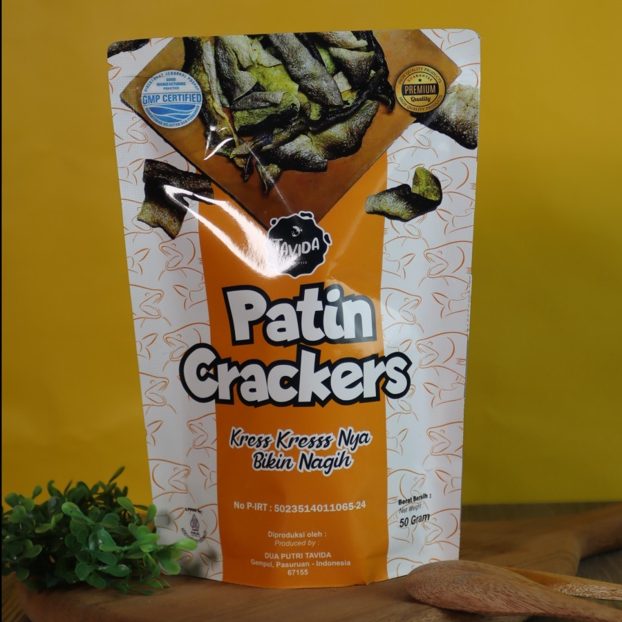

Patin Crackers Rambak Kulit Patin 50g