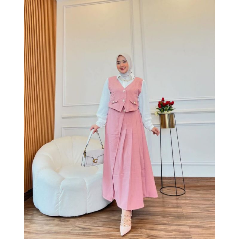 SET ROK Crinkle mix twill SET ROK AVIKA