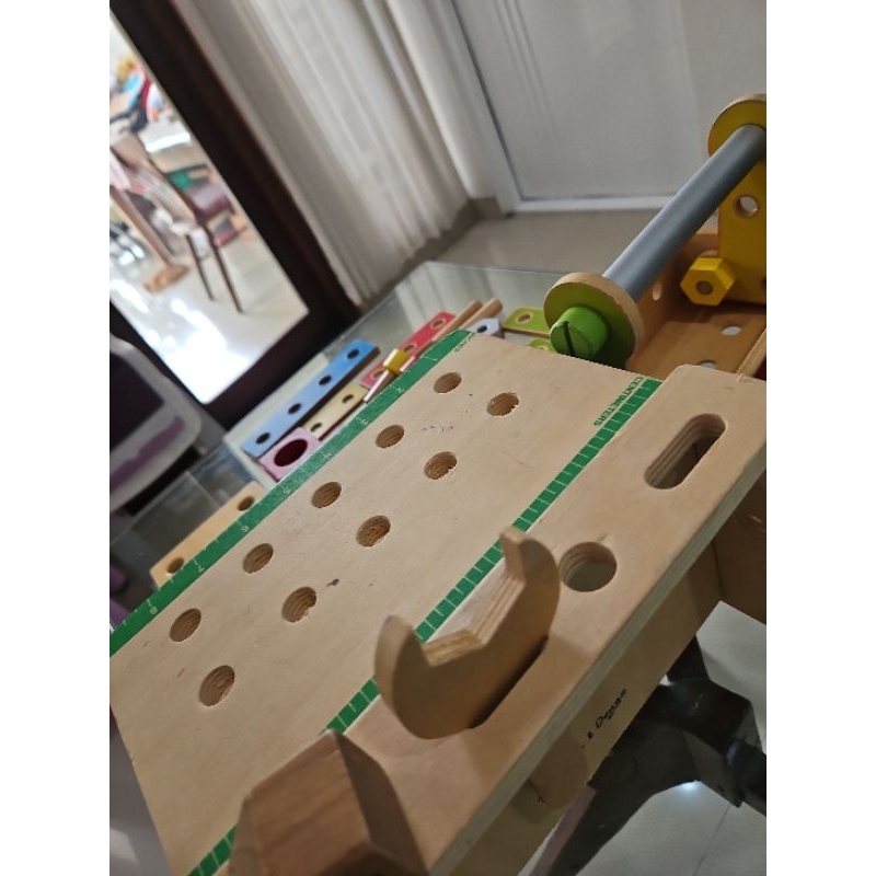 mainan anak pertukangan campur melissa n dough