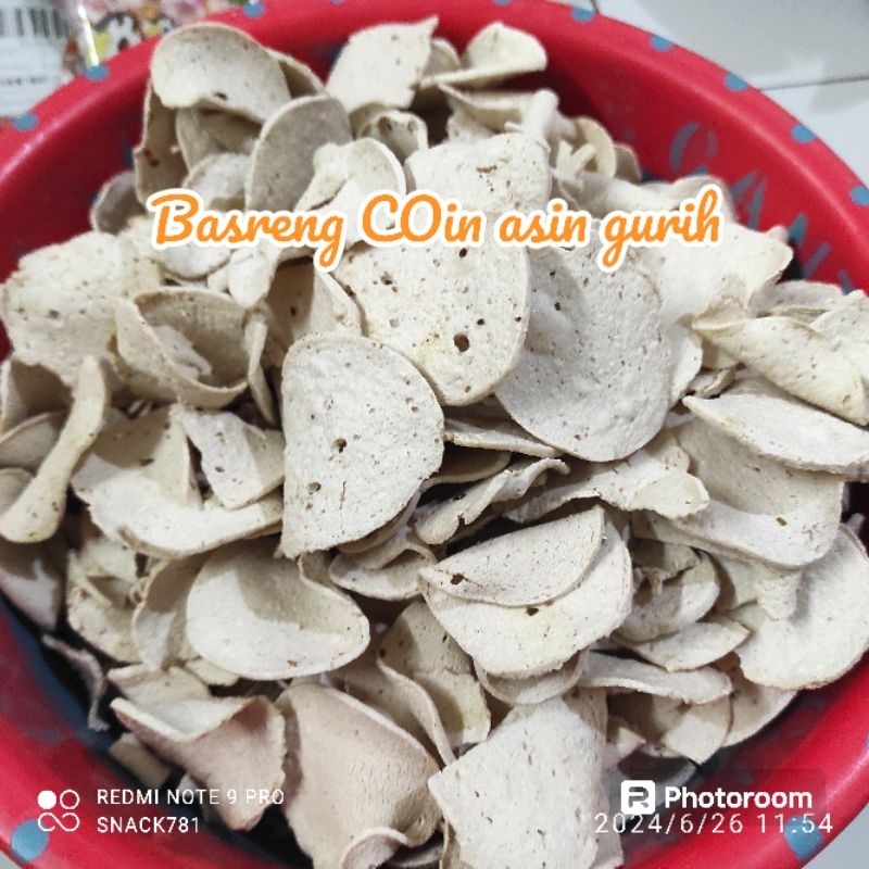 

cemilan 200 gr endog lewo pedas/basreng coin daun jeruk/basreng coin pedas