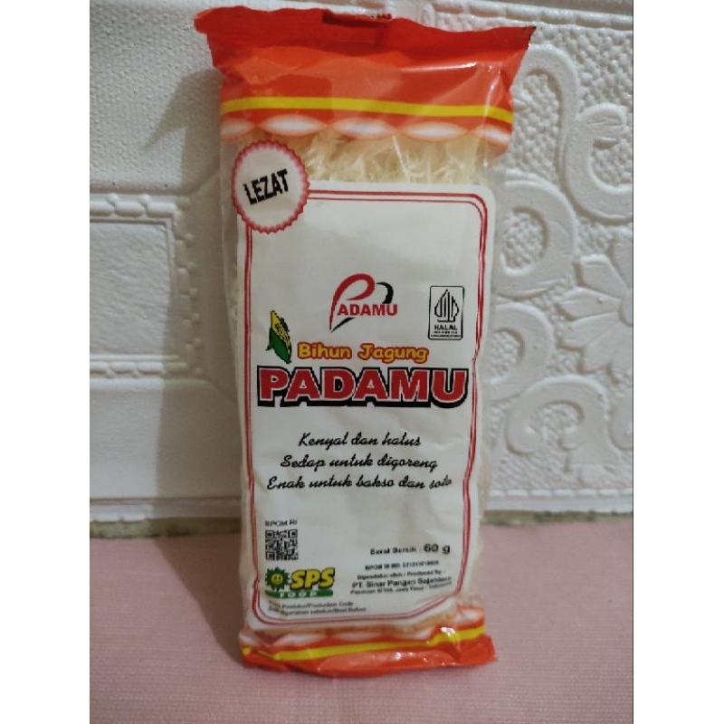 

BIHUN JAGUNG PADAMU 60 GRAM