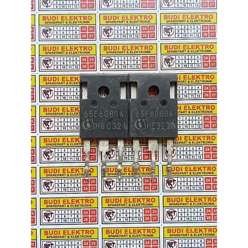 MOSFET 65F6080 IPW65R080CFD 43A 600V