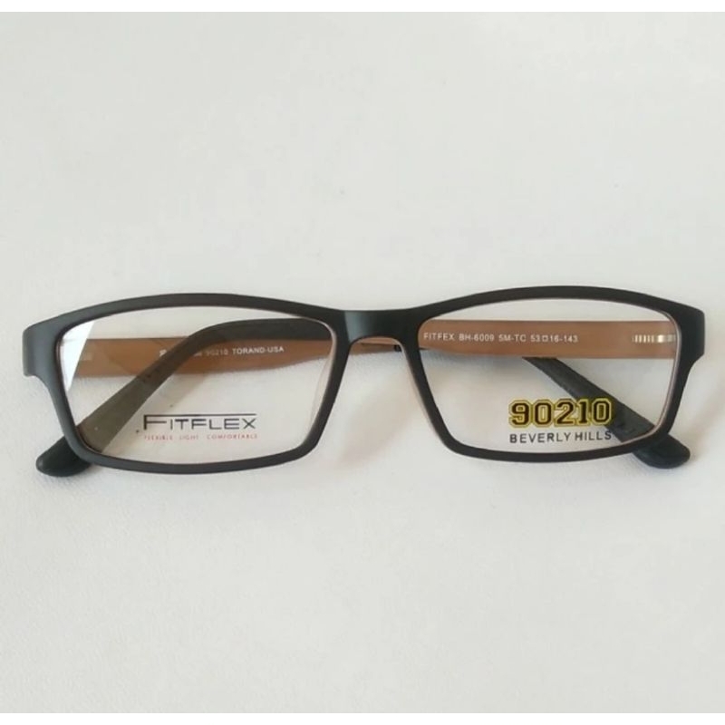 Frame Kacamata Beverly Hills BH6009 Black Mocca Original