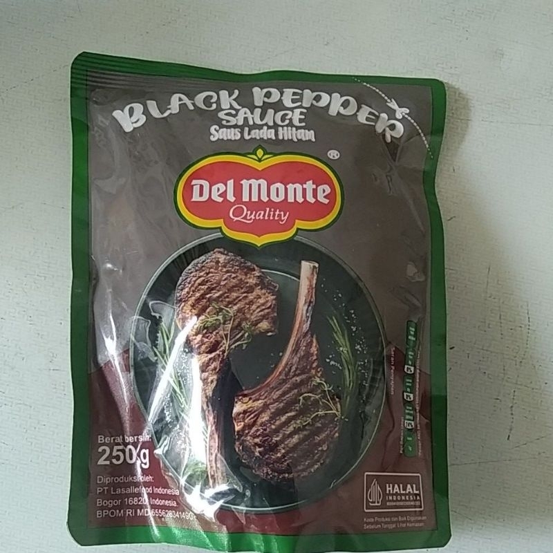 

Del Monte Black Pepper Sauce 250gr