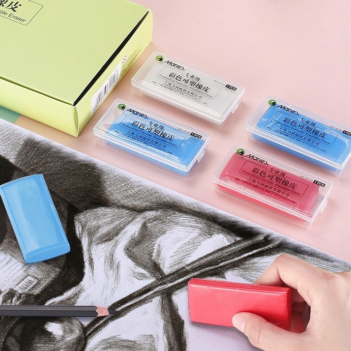 

MARIES PRO.COLORIZED KNEADABLE ERASER C6145/PENGHAPUS ELASTIS/PENGHAPUS LUNAK