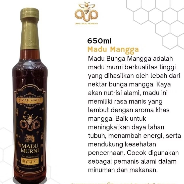 

MADU MURNI | MADU MANGGA