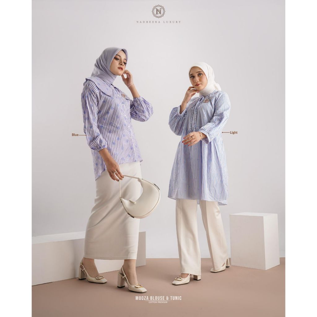 BLOUSE PROMO // MOORA BLOUSE NADHEERA LUXURY TERBARU // BLOUSE NADHEERA LUXURY // NADHEERA LUXURY //