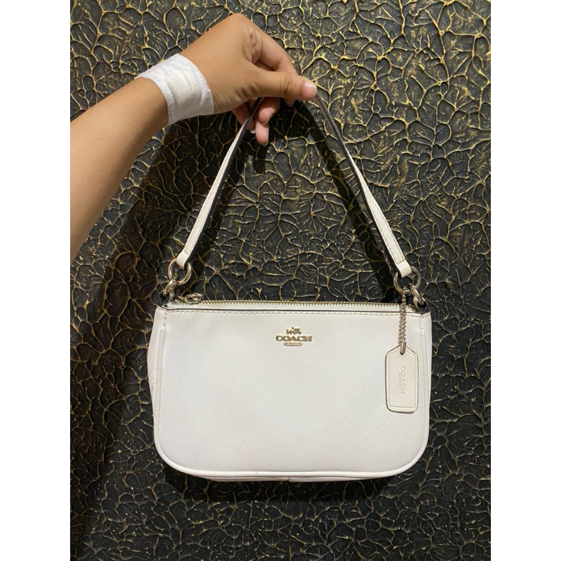 Coach Nolita White Preloved Second Original