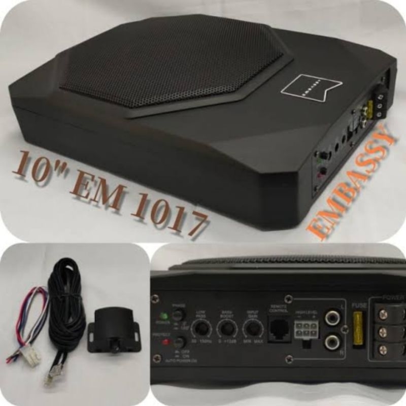 Basskolong Aktif Embassy 10inch