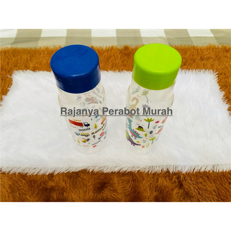 Botol Minum Plastik / Botol Minum / Kempis / Botol Robins 550ml