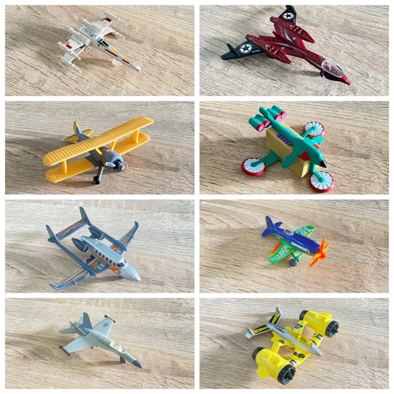 [ preloved ] mainan anak diecast pesawat aiplanes maisto volkswagen