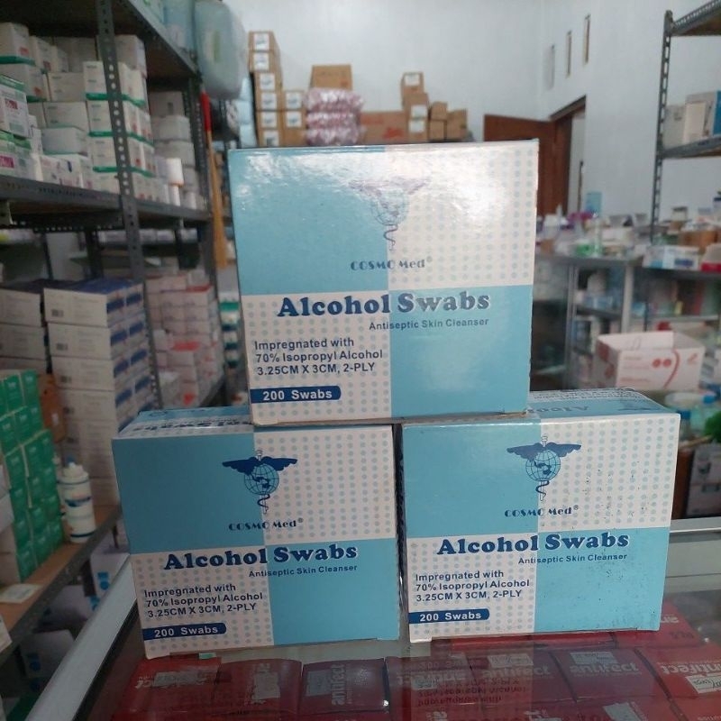 Alkohol Swab Cosmomed isi 200