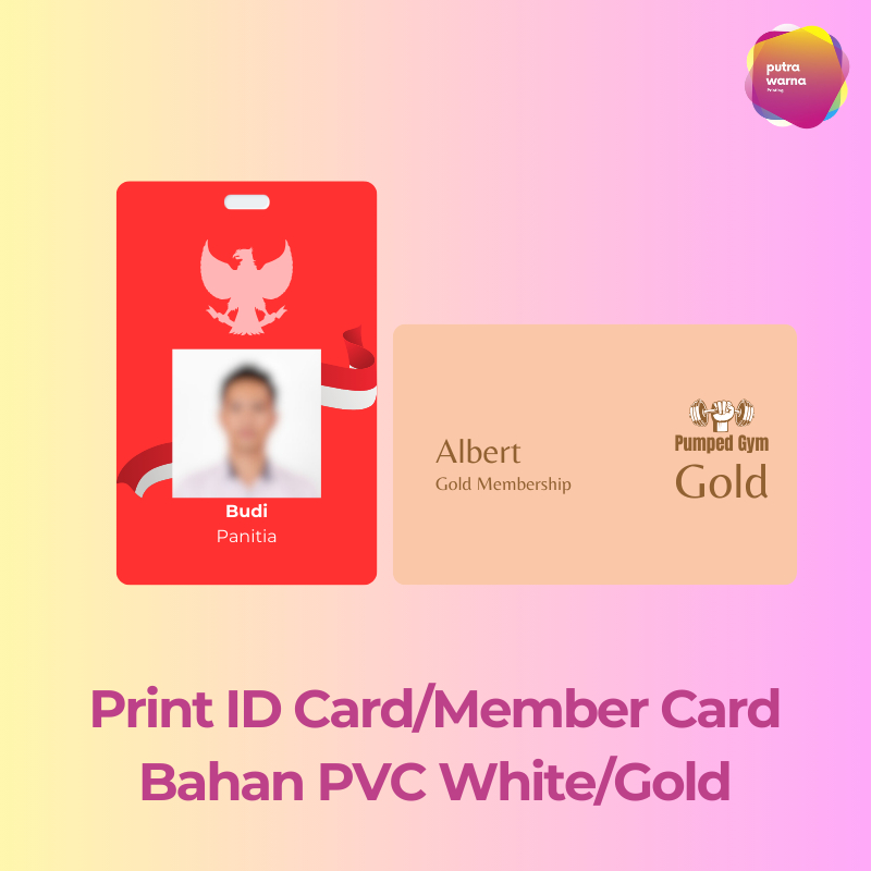 

Cetak Kartu ID PVC 1 Sisi / 2 Sisi