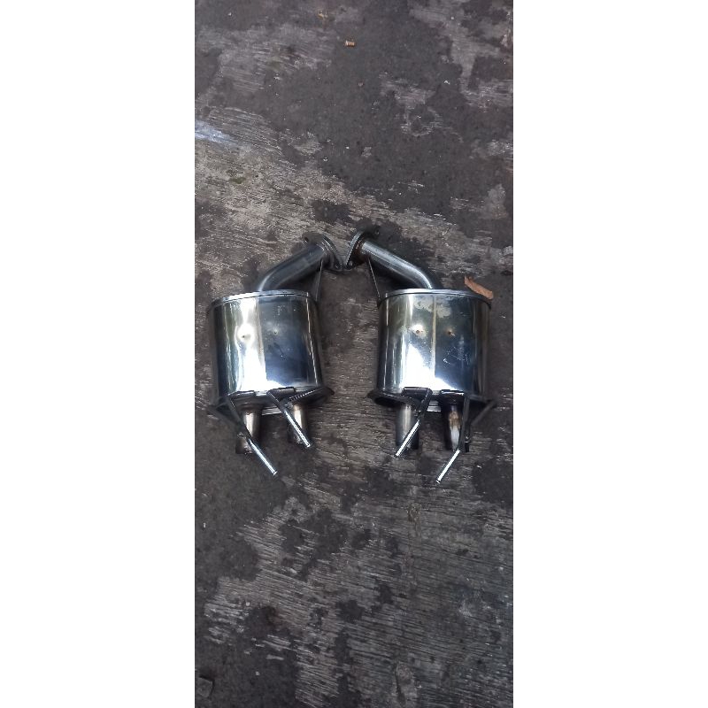 muffler hks civic turbo original