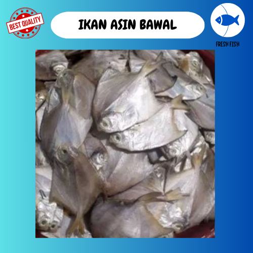 

IKAN ASIN BAWAL/IKAN BAWAL 500 GRAM