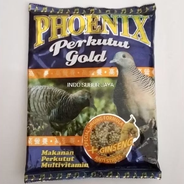 Phoenix Perkutut Gold Makanan Perkutut Multivitamin