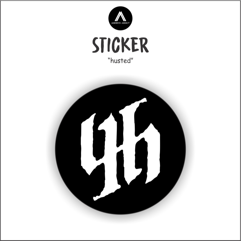 

STICKER SATUAN -BRAND LOKAL (HUSTED) - STICKER AESTHETIC HELM, LAPTOP, AKSESORIS HP, ANTI AIR DAN MOTIF.